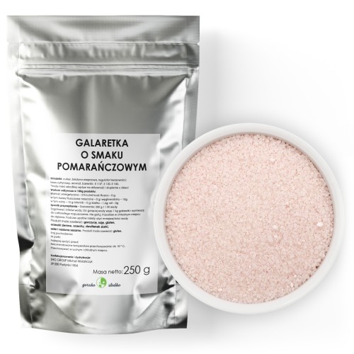 Galaretka o smaku pomarańczowym 250g